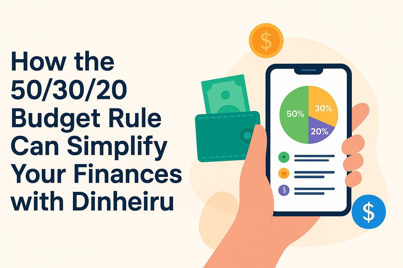 How the 50/30/20 Budget Rule Can Simplify Your Finances with Dinheiru